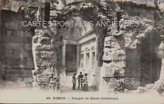 Cartes postales anciennes > CARTES POSTALES > carte postale ancienne > cartes-postales-ancienne.com Occitanie Gard Nimes