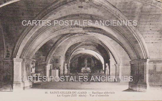 Cartes postales anciennes > CARTES POSTALES > carte postale ancienne > cartes-postales-ancienne.com Occitanie Gard Saint Gilles