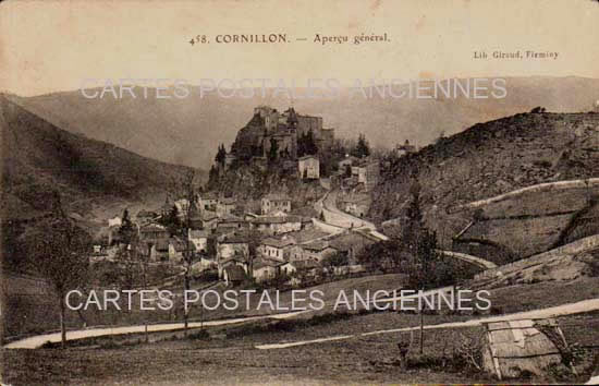 Cartes postales anciennes > CARTES POSTALES > carte postale ancienne > cartes-postales-ancienne.com Occitanie Gard Cornillon