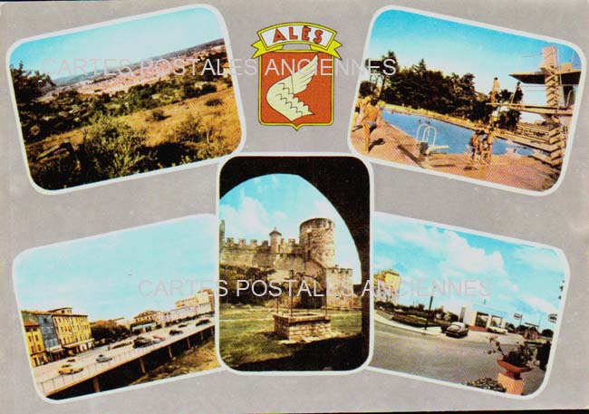 Cartes postales anciennes > CARTES POSTALES > carte postale ancienne > cartes-postales-ancienne.com Occitanie Gard Ales