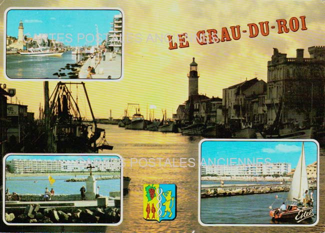 Cartes postales anciennes > CARTES POSTALES > carte postale ancienne > cartes-postales-ancienne.com Occitanie Gard Le Grau Du Roi