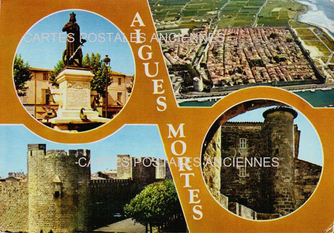Cartes postales anciennes > CARTES POSTALES > carte postale ancienne > cartes-postales-ancienne.com Occitanie Gard Aigues Mortes