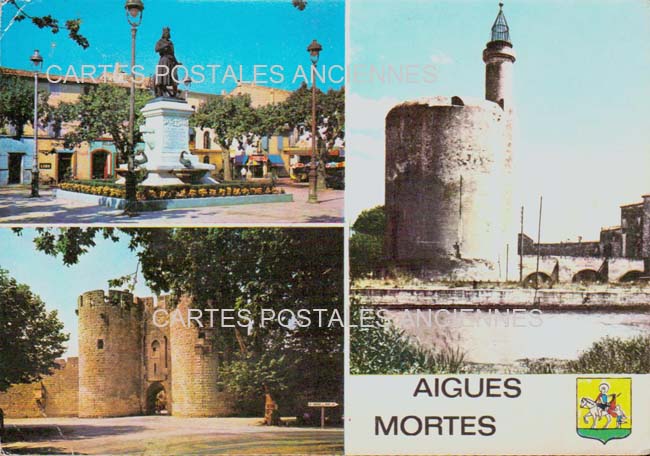 Cartes postales anciennes > CARTES POSTALES > carte postale ancienne > cartes-postales-ancienne.com Occitanie Gard Aigues Mortes