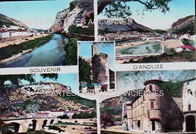 Cartes postales anciennes > CARTES POSTALES > carte postale ancienne > cartes-postales-ancienne.com Occitanie Gard Anduze