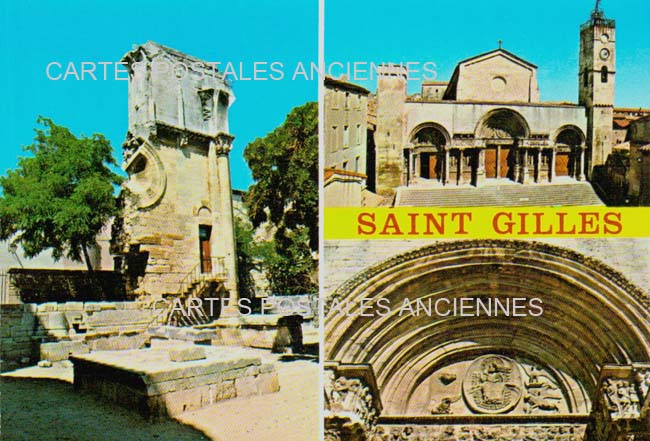 Cartes postales anciennes > CARTES POSTALES > carte postale ancienne > cartes-postales-ancienne.com Occitanie Gard Saint Gilles