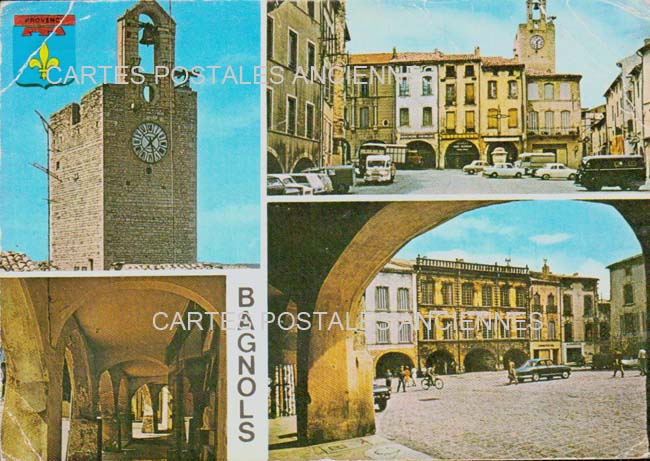 Cartes postales anciennes > CARTES POSTALES > carte postale ancienne > cartes-postales-ancienne.com Occitanie Gard Bagnols Sur Ceze