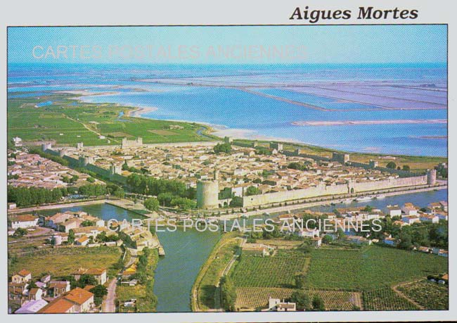 Cartes postales anciennes > CARTES POSTALES > carte postale ancienne > cartes-postales-ancienne.com Occitanie Gard Aigues Mortes