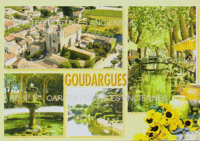 Cartes postales anciennes > CARTES POSTALES > carte postale ancienne > cartes-postales-ancienne.com Occitanie Gard Goudargues
