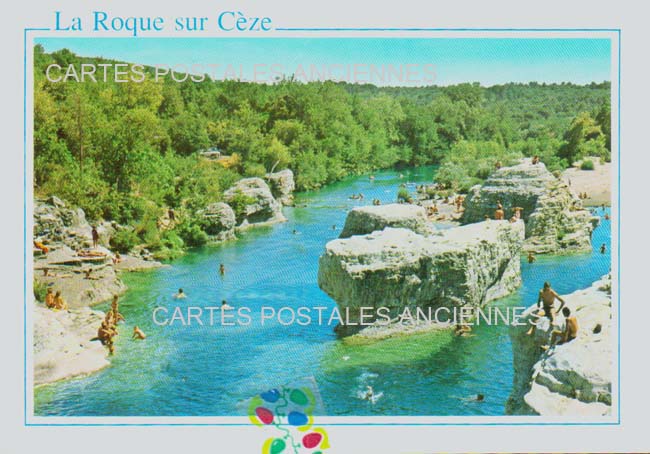 Cartes postales anciennes > CARTES POSTALES > carte postale ancienne > cartes-postales-ancienne.com Occitanie Gard La Roque Sur Ceze