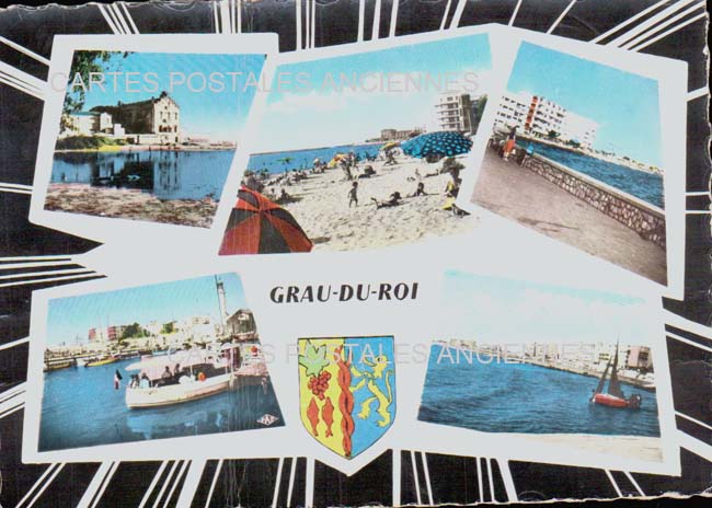 Cartes postales anciennes > CARTES POSTALES > carte postale ancienne > cartes-postales-ancienne.com Occitanie Gard Le Grau Du Roi