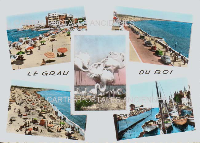 Cartes postales anciennes > CARTES POSTALES > carte postale ancienne > cartes-postales-ancienne.com Occitanie Gard Le Grau Du Roi