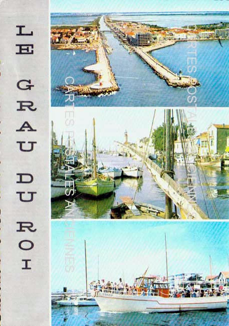 Cartes postales anciennes > CARTES POSTALES > carte postale ancienne > cartes-postales-ancienne.com Occitanie Gard Le Grau Du Roi