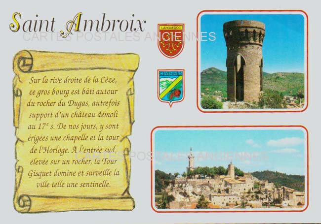 Cartes postales anciennes > CARTES POSTALES > carte postale ancienne > cartes-postales-ancienne.com Occitanie Gard Saint Ambroix