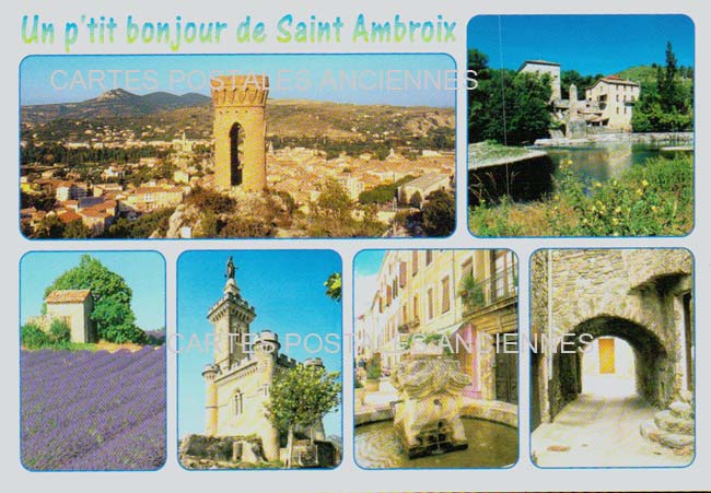 Cartes postales anciennes > CARTES POSTALES > carte postale ancienne > cartes-postales-ancienne.com Occitanie Gard Saint Ambroix