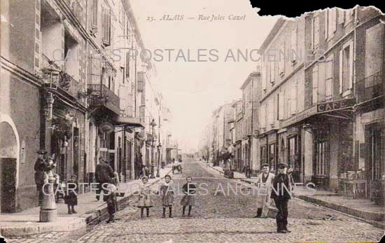 Cartes postales anciennes > CARTES POSTALES > carte postale ancienne > cartes-postales-ancienne.com Occitanie Gard Ales