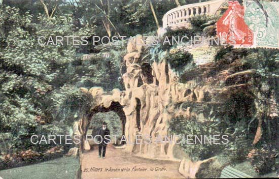 Cartes postales anciennes > CARTES POSTALES > carte postale ancienne > cartes-postales-ancienne.com Occitanie Gard Nimes