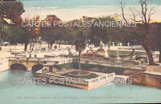 Cartes postales anciennes > CARTES POSTALES > carte postale ancienne > cartes-postales-ancienne.com Occitanie Gard Nimes