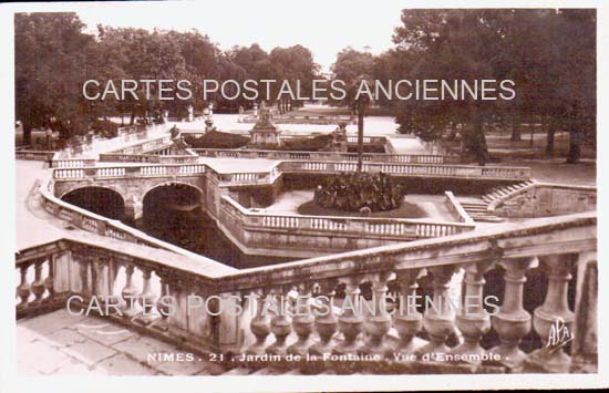 Cartes postales anciennes > CARTES POSTALES > carte postale ancienne > cartes-postales-ancienne.com Occitanie Gard Nimes