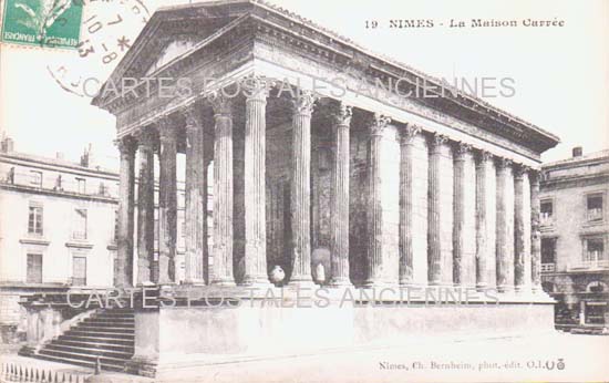 Cartes postales anciennes > CARTES POSTALES > carte postale ancienne > cartes-postales-ancienne.com Occitanie Gard Nimes