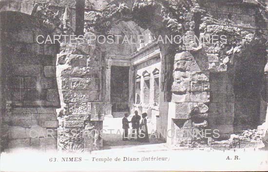 Cartes postales anciennes > CARTES POSTALES > carte postale ancienne > cartes-postales-ancienne.com Occitanie Gard Nimes