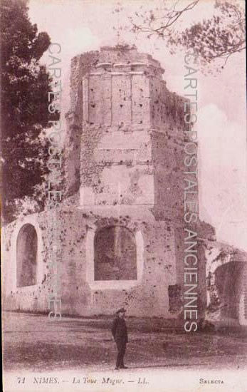 Cartes postales anciennes > CARTES POSTALES > carte postale ancienne > cartes-postales-ancienne.com Occitanie Gard Nimes