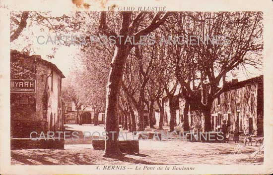 Cartes postales anciennes > CARTES POSTALES > carte postale ancienne > cartes-postales-ancienne.com Occitanie Gard Bernis