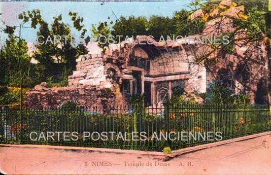 Cartes postales anciennes > CARTES POSTALES > carte postale ancienne > cartes-postales-ancienne.com Occitanie Gard Nimes