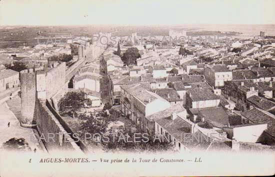 Cartes postales anciennes > CARTES POSTALES > carte postale ancienne > cartes-postales-ancienne.com Occitanie Gard Aigues Mortes