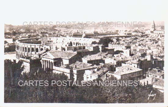 Cartes postales anciennes > CARTES POSTALES > carte postale ancienne > cartes-postales-ancienne.com Occitanie Gard Nimes