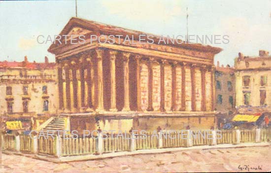 Cartes postales anciennes > CARTES POSTALES > carte postale ancienne > cartes-postales-ancienne.com Occitanie Gard Nimes