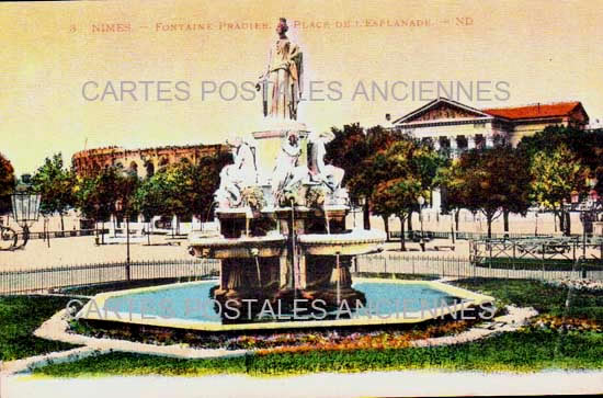 Cartes postales anciennes > CARTES POSTALES > carte postale ancienne > cartes-postales-ancienne.com Occitanie Gard Nimes