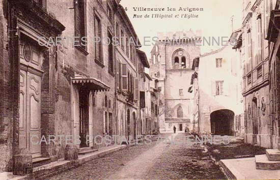 Cartes postales anciennes > CARTES POSTALES > carte postale ancienne > cartes-postales-ancienne.com Occitanie Gard Villeneuve Les Avignons