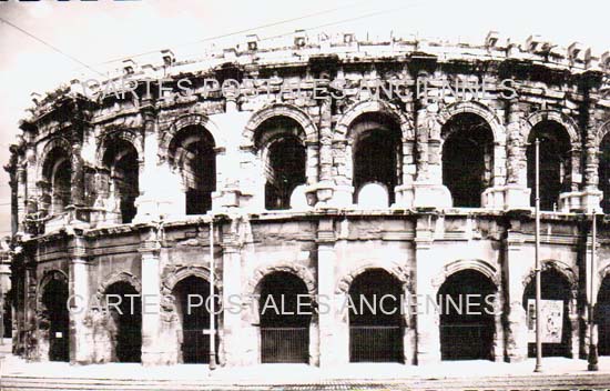 Cartes postales anciennes > CARTES POSTALES > carte postale ancienne > cartes-postales-ancienne.com Occitanie Gard Nimes