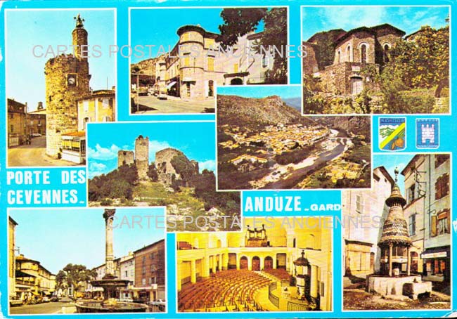 Cartes postales anciennes > CARTES POSTALES > carte postale ancienne > cartes-postales-ancienne.com Occitanie Gard Anduze