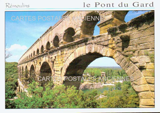 Cartes postales anciennes > CARTES POSTALES > carte postale ancienne > cartes-postales-ancienne.com Gard  Vers Pont Du Gard