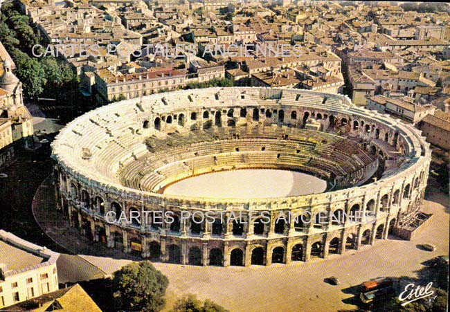 Cartes postales anciennes > CARTES POSTALES > carte postale ancienne > cartes-postales-ancienne.com Occitanie Gard Nimes