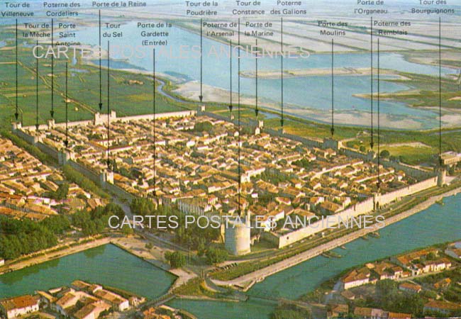 Cartes postales anciennes > CARTES POSTALES > carte postale ancienne > cartes-postales-ancienne.com Occitanie Gard Aigues Mortes