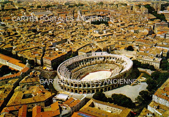 Cartes postales anciennes > CARTES POSTALES > carte postale ancienne > cartes-postales-ancienne.com Occitanie Gard Nimes
