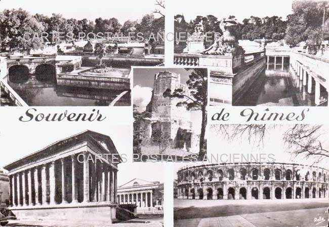 Cartes postales anciennes > CARTES POSTALES > carte postale ancienne > cartes-postales-ancienne.com Occitanie Gard Nimes