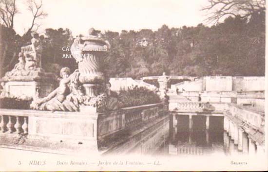 Cartes postales anciennes > CARTES POSTALES > carte postale ancienne > cartes-postales-ancienne.com Occitanie Gard Nimes