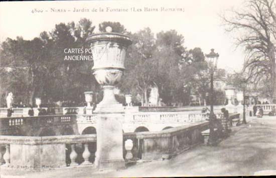 Cartes postales anciennes > CARTES POSTALES > carte postale ancienne > cartes-postales-ancienne.com Occitanie Gard Nimes