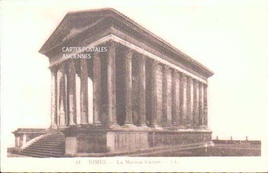 Cartes postales anciennes > CARTES POSTALES > carte postale ancienne > cartes-postales-ancienne.com Occitanie Gard Nimes