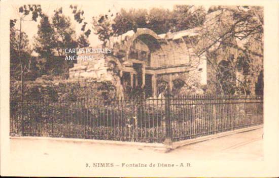 Cartes postales anciennes > CARTES POSTALES > carte postale ancienne > cartes-postales-ancienne.com Occitanie Gard Nimes