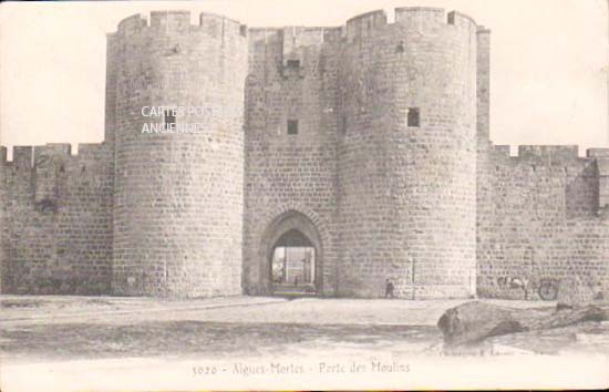 Cartes postales anciennes > CARTES POSTALES > carte postale ancienne > cartes-postales-ancienne.com Occitanie Gard Aigues Mortes