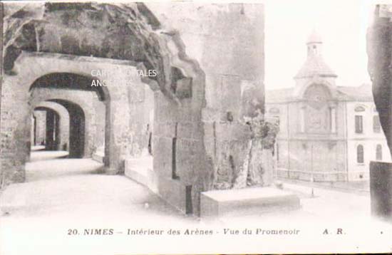 Cartes postales anciennes > CARTES POSTALES > carte postale ancienne > cartes-postales-ancienne.com Occitanie Gard Nimes