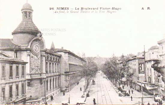 Cartes postales anciennes > CARTES POSTALES > carte postale ancienne > cartes-postales-ancienne.com Occitanie Gard Nimes