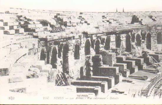 Cartes postales anciennes > CARTES POSTALES > carte postale ancienne > cartes-postales-ancienne.com Occitanie Gard Nimes