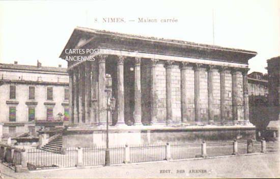 Cartes postales anciennes > CARTES POSTALES > carte postale ancienne > cartes-postales-ancienne.com Occitanie Gard Nimes