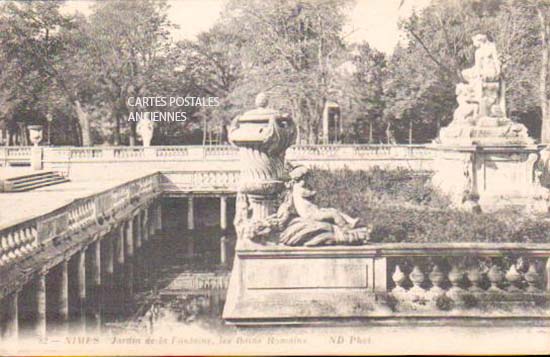 Cartes postales anciennes > CARTES POSTALES > carte postale ancienne > cartes-postales-ancienne.com Occitanie Gard Nimes