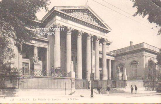Cartes postales anciennes > CARTES POSTALES > carte postale ancienne > cartes-postales-ancienne.com Occitanie Gard Nimes